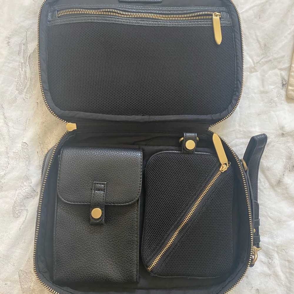 3.1 Philip Lim Target Black Travel Organizer Toiletry Bag
